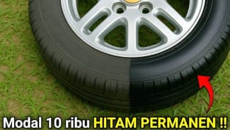 Cara Mudah Menghitamkan Ban Mobil Agar Lebih Ganteng! Cuma Butuh Bahan Murah Ini