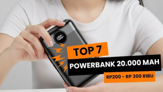 7 Rekomendasi Powerbank 20000mAh Fast Charging Terbaik Agustus 2025, Harga Mulai 240 Ribuan