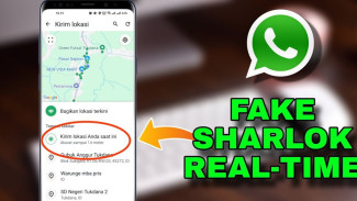 Cara Membuat Sharelock Palsu WhatsApp Aman dan Cepat Dijamin Berhasil