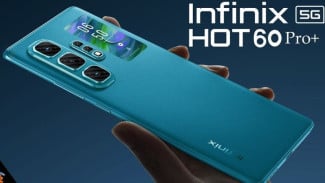 Infinix Hot 60 Pro Rp2 Jutaan, HP Super Tipis 5,95mm Performa Ngebut
