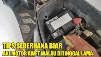 Cara Jitu Jaga Motor Agar Aki Tetap Awet Meski Jarang Dipakai!