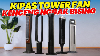 Kipas Angin Tower Fan Kels Tanpa Baling-baling, Solusi Modern Hemat Listrik dan Senyap!