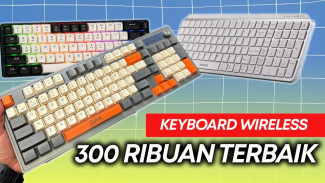 Bikin Betah Ngetik, 5 Keyboard Wireless 300 Ribuan 2025 Paling Worth It