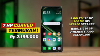 7 HP Layar Lengkung Terbaik 2024 Mulai 2 Jutaan, Fitur Premium Harga Mahasiswa!