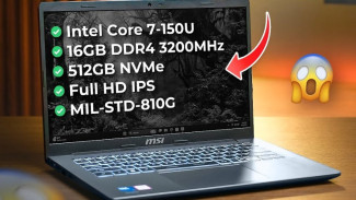 MSI Modern 14 F1MG Laptop Sekolah Tanpa Drama untuk Pelajar Cerdas