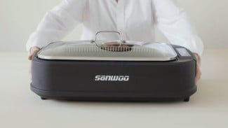 Sanbu Digital Smokeless Indoor Grill Bisa Jadi Andalan Kalian untuk BBQ Tanpa Ribet
