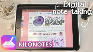 Cara Ampuh Bikin Notes Digital di iPad Pakai Kilonotes, Mahasiswa Wajib Tahu!