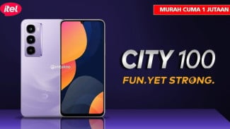 Itel City 100 Rp 1,3 Juta, Spek Mirip HP 3 Jutaan?