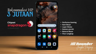 HP Snapdragon 3 Jutaan Pilihan Terbaik dari Vivo hingga Honor dengan Spek Menggiurkan