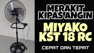 Miyako KST 18RC Kipas Angin Canggih Fitur Magic Swing Bikin Ruangan Lebih Adem