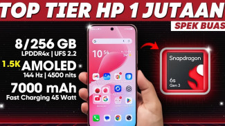 8 Smartphone 1 Jutaan Terbaik 2025 dengan Spek Gahar yang Bikin Kompetitor Kewalahan