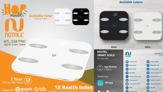 Timbangan Pintar InBody Dial H30, Ukur Kesehatan Lebih dari Berat Badan