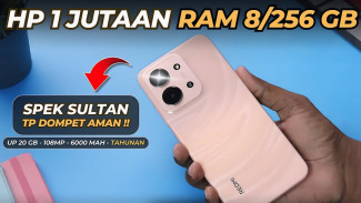 Lima HP Murah 2025 RAM 8GB Storage 256GB Cuma 1 Jutaan Bikin Flagship Minder