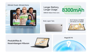 Honor Pad X9A Bikin iPad Murah Ketar Ketir dengan Keyboard Bluetooth Gratis Harga 3 Jutaan