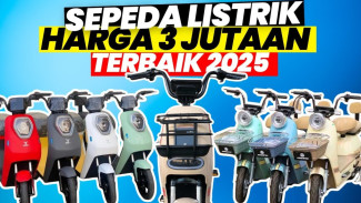 Rekomendasi Sepeda Listrik 2025 Harga Mulai 3 Jutaan, Cocok untuk Guru SD!