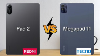 Redmi Pad 2 vs Tecno Megapad 11, Perbandingan Tablet 2 Jutaan Terbaik 2025!