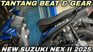 Tantang Honda Beat dan Yamaha Gear, Suzuki Luncurkan Next II 2025 Seharga 20 Jutaan!