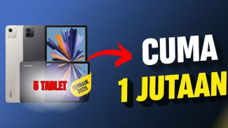 5 Tablet 1 Jutaan Murah Terbaik 2025, Spek Gila Spesifikasi Menggiurkan
