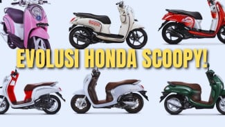 Evolusi Honda Scoopy, dari Karburator Sampai Smart Key!