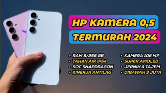 HP Kamera Ultrawide 0,5 Murah Cuma Rp1 Jutaan, Nggak Kalah Sama iPhone!