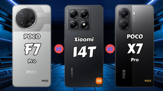 Poco F7 vs X7 Pro vs Xiaomi 14T Battle Royale HP Xiaomi Terbaik