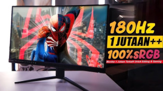 7 Monitor 1 Jutaan sRGB 2025, Desainer Wajib Lihat!