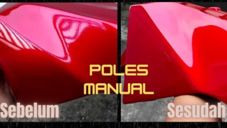 Tutorial Poles Body Motor Pakai Tangan Bikin Hasil Repaint Kinclong Tanpa Alat Mahal dan Tukang Poles
