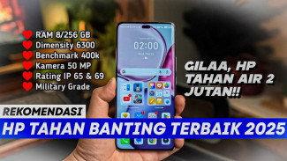 5 HP untuk Ojol yang Tahan Banting 2-4 Jutaan, Gak Takut Kehujanan Lagi!