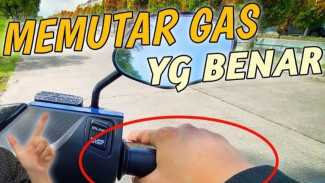 Mengatur Gas Motor Matic Saat Berkendara, Jangan Asal Digas dan Bikin Macet