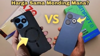 Itel A70 vs Infinix Smart 8, Smartphone Sejutaan RAM Jumbo Bikin Penasaran!