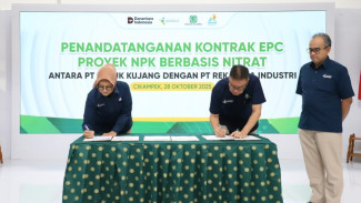 Pupuk Kujang Bangun Pabrik NPK Nitrat Pertama di Indonesia, Akhiri Ketergantungan Impor