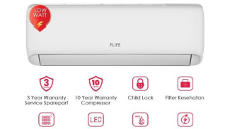 FLiFE Low Watt AC Murah Cuma 2 Jutaan Bisa Nyuci Sendiri, Garansi 10 Tahun!