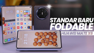 Smartphone Lipat Huawei Mate X6 Tipis dan Mewah, Kamera Terbaik di Kelasnya