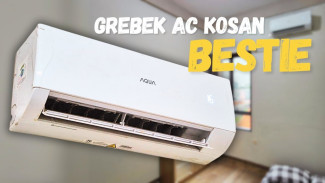 Review AC Aqua Setengah PK Standar Kos Murah Suara Berisik Filter Kotor