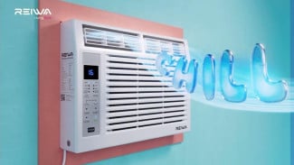 AC Window Reiwa Hemat Listrik 370 Watt Cocok Rumah Daya 900 Watt