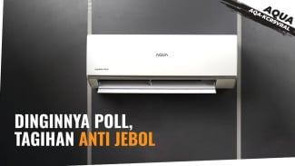 AC Aqua AQA-KCR9VRAL 1 PK Inverter: Lawan Cuaca Panas Cuma Rp3 Jutaan!