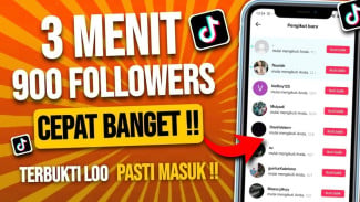Cara Menambah Followers TikTok Ribuan dalam 3 Menit Lewat Website Ini