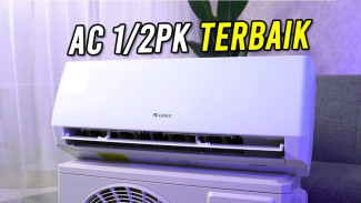 Rekomendasi AC Setengah PK Hemat Listrik 2025, Harga Murah Cocok Kamar Kecil!