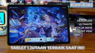Redmi Pad 2, Tablet 11 Inch Punya Layar 2.5K yang Asyik Buat Nonton