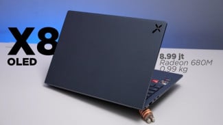 Axioo Hype-R X8 OLED Cuma 1 Kilogram Tapi Performa Ryzen 7 Bikin Kerja Makin Cepat