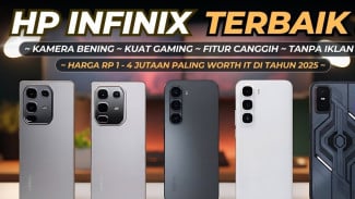 7 HP Infinix Terbaik 2025, Variasi Harga 1-4 Jutaan Spek Dewa!