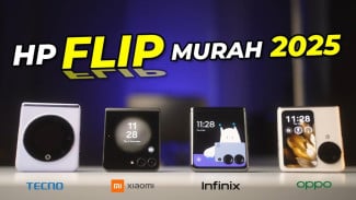 5 HP Flip Termurah 2025: Mulai 6 Jutaan, Spek Gahar!
