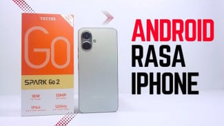 Tecno Spark Go 2: HP Sejutaan Mirip iPhone Udah Pakai Layar 120Hz!