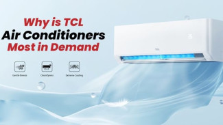AC TCL 1 PK Hemat Listrik Cepat Dingin Garansi 10 Tahun Kompresor