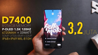 Motorola Moto G86 Power Baterai 6.720 mAh Cuma Butuh Cuan 3 Jutaan!