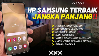 7 HP Samsung Terbaik 1 Hingga 5 Jutaan: Update 6 Tahun, Gaming Lancar!
