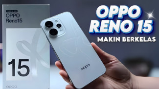 Oppo Reno 15 5G HP Konten Creator Kamera Ultrawide Depan