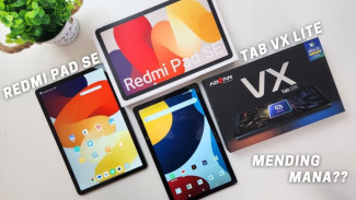 Tablet 1 Jutaan Redmi Pad SE vs Advan Tab VX Lite: Pilih Build Quality atau SIM Card?