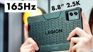 Lenovo Legion Tab Gen 3 Layar 8,8 Inci 165Hz, Setara Konsol Gaming!