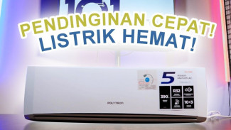 AC Setengah PK Polytron PAC-05VH Hemat Listrik, Cocok Untuk Kamar Tidur!